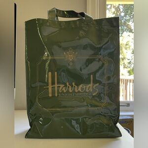 Vintage Harrods Shopping Tote